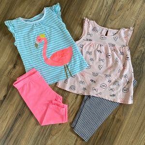 NEW Carter's Capri Outfit Bundle 24 Mo